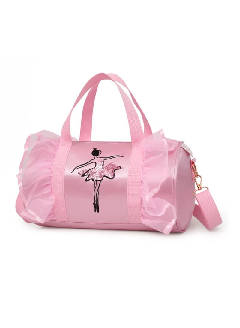 Ballet Princess Dance Bag Cute Tutu Dress Cross-Body Bags - Shoulder Bags for Ballerina Dancer Girls - Image 1