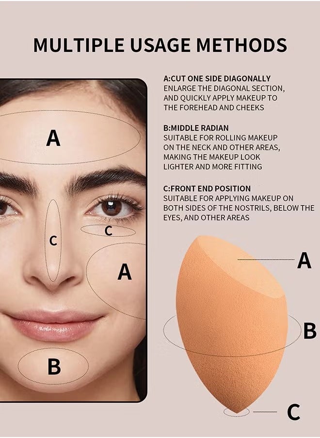 ELFSACK - 15 PCS Makeup Brush Set, 12 Multi Use Makeup Brushes with 2 Makeup Sponges and 1 Makeup Puff, Foundation Blush Concealer Shading Eye Brush, for Beginners and Professionals - Image 1