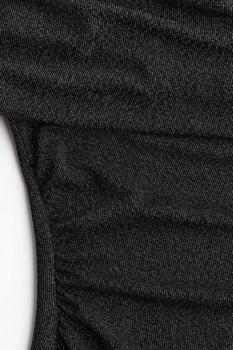 H&M One-shoulder bodycon dress