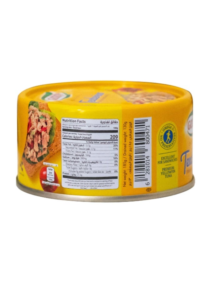 Goody Tenderina Light Meat Tuna – Extra Fine & Soft Texture – Easy to Spread – Rich in Omega-3 – 185g Can - Image 2