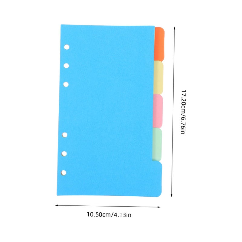 30 Pcs Assorted Index Tab Dividers Labels For Binders Planner Organizing Supplies Size 17 2X10 5X0 1CM - Image 3