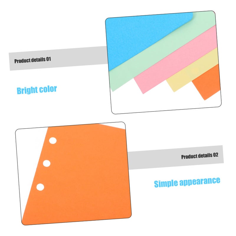 30 Pcs Assorted Index Tab Dividers Labels For Binders Planner Organizing Supplies Size 17 2X10 5X0 1CM - Image 4