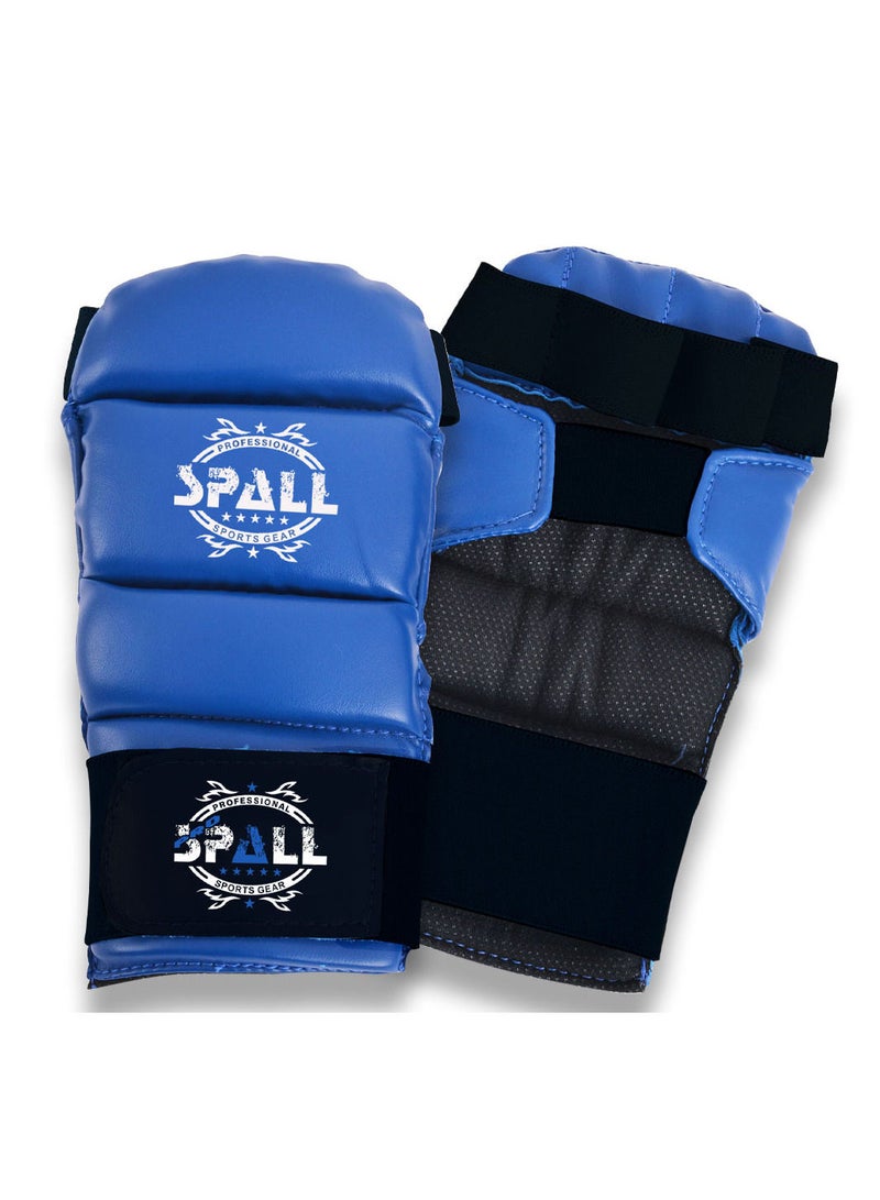 Spall Jiujitsu Gloves For Men And Women Punching Bag Karate Half Finger Mma Boxing Kickboxing Taekwondo Sparring Leather Material Gloves - Image 1