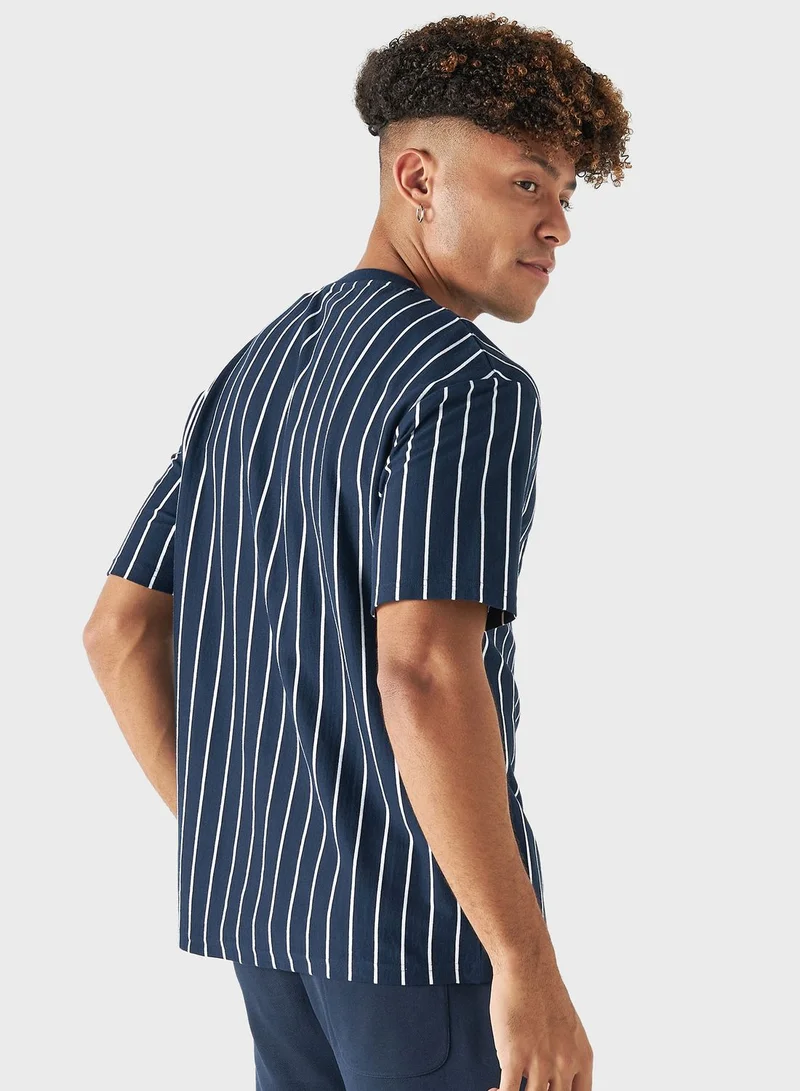 STARTER Starter  Print  Crew Neck T-Shirt