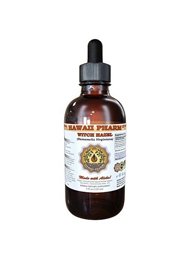 HawaiiPharm Witch Hazel Liquid Extract Witch Hazel (Hamamelis Virginiana) Tincture Herbal Supplement Hawaii Pharm Made In Usa 2 Fl.Oz - Image 2