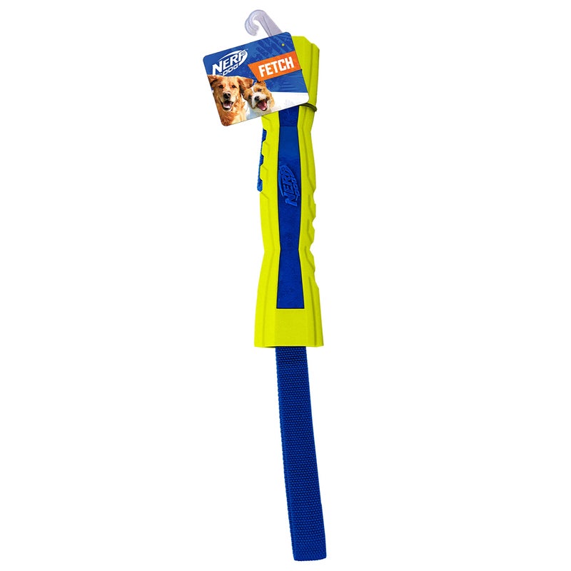 Nerf Dog 12in TPR/Foam Megaton Competition Stick - Blue/Green - Image 1