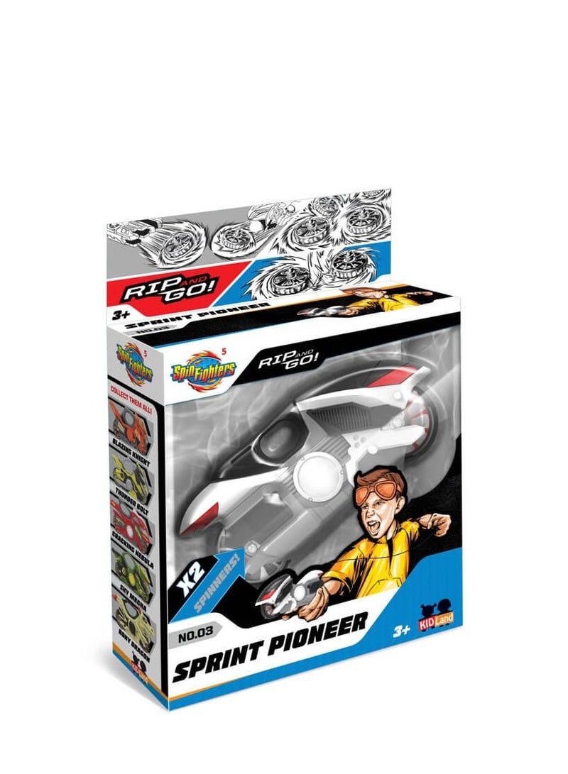 KidLand Spin Fighters Sprint Pioneer Single MT0103 - Image 5