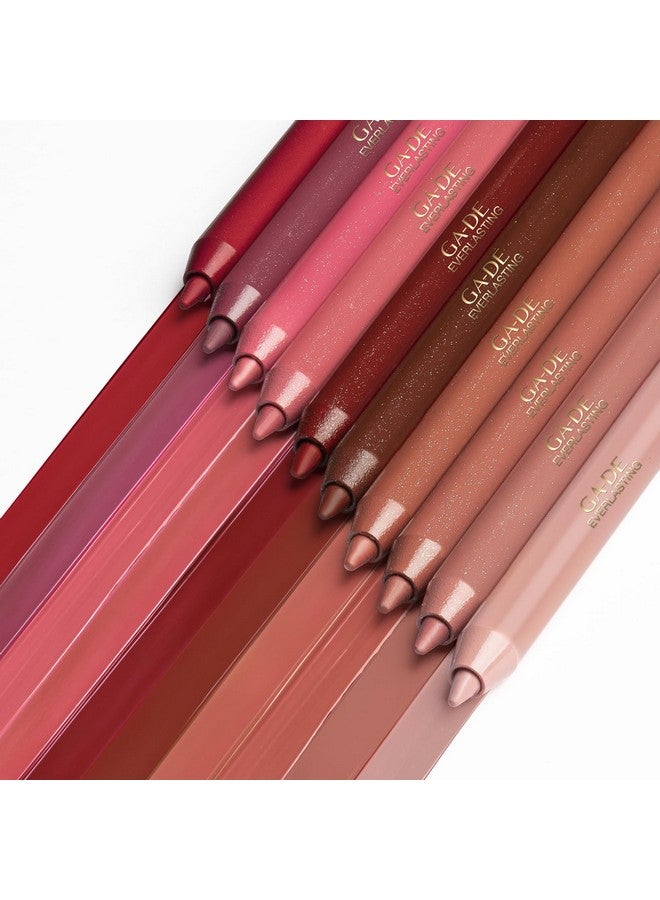 جي أيه-دي إي قلم تحديد الشفاه الدائم 83 قلم تلقائي مع طرف قابل للسحب مقاوم للتلطخ غني بفيتامين E ومضادات الأكسدة 0.01 أونصة - Image 3