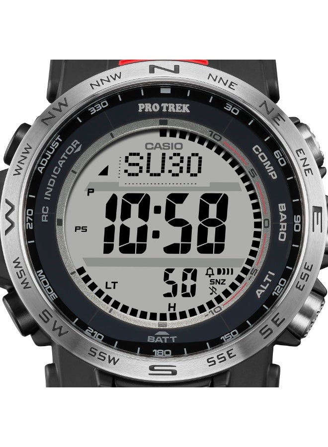 Casio Pro Trek PRW-35-1ADR Digital Men’s Outdoor Watch with Tough Solar, Triple Sensor, Multiband 6, 100M Water Resistance - Image 3