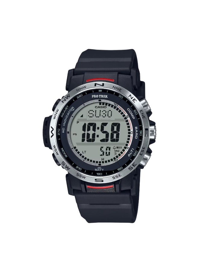 Casio Pro Trek PRW-35-1ADR Digital Men’s Outdoor Watch with Tough Solar, Triple Sensor, Multiband 6, 100M Water Resistance - Image 1