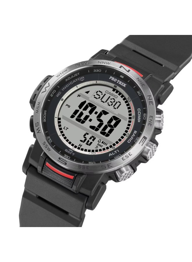 Casio Pro Trek PRW-35-1ADR Digital Men’s Outdoor Watch with Tough Solar, Triple Sensor, Multiband 6, 100M Water Resistance - Image 4