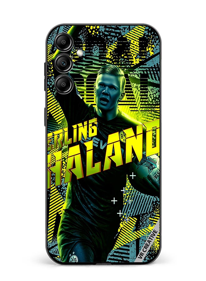 VR CREATIVE Protective Case Cover For Samsung Galaxy A35 Haaland Design Multicolour - Image 1