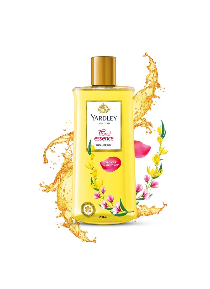 Yardley Yardley London Floral Essence Shower Gel Peony & Ylang Ylang - 250ml 