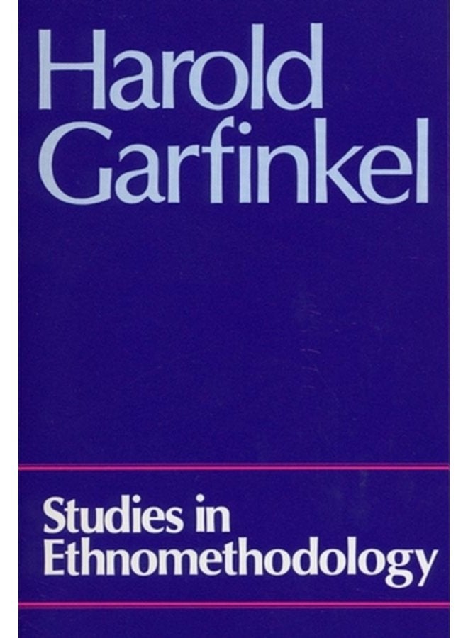 Studies in Ethnomethodology - Paperback