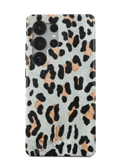 BURGA Samsung Galaxy S25 Ultra Mobile Phone Case Hybrid 2 Layer Hard Shell Silicone Protective Case, Scratch Resistant Shockproof Cover,Baby Leo