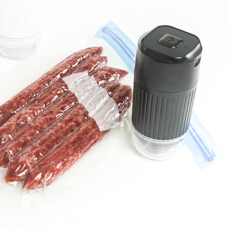 Handheld Vacuum Sealer USB Food Storage Pump B black electric pump (filterable) 