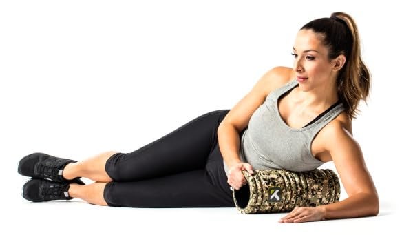 TRIGGERPOINT Performance Therapy Grid Foam Roller for Exercise, Deep Tissue Massage and Muscle Recovery, Original (13-Inch), Camo - Image 4
