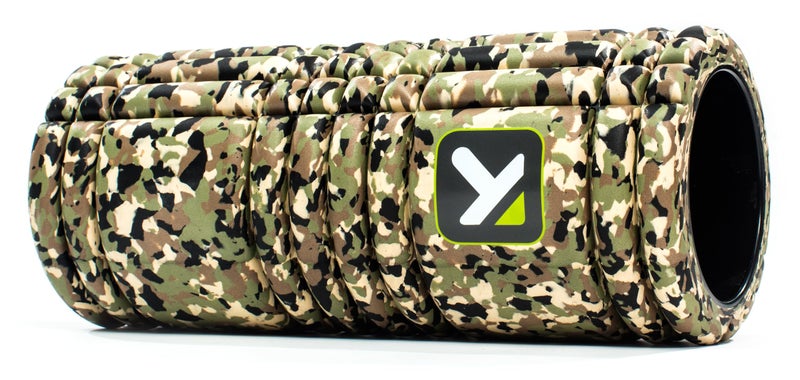 TRIGGERPOINT Performance Therapy Grid Foam Roller for Exercise, Deep Tissue Massage and Muscle Recovery, Original (13-Inch), Camo - Image 1