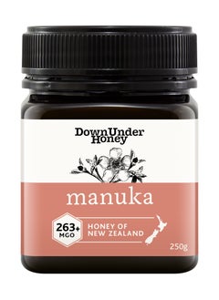 DownUnder Honey Manuka Honey Certified MGO 263 New Zealand (250g)  - Image 1