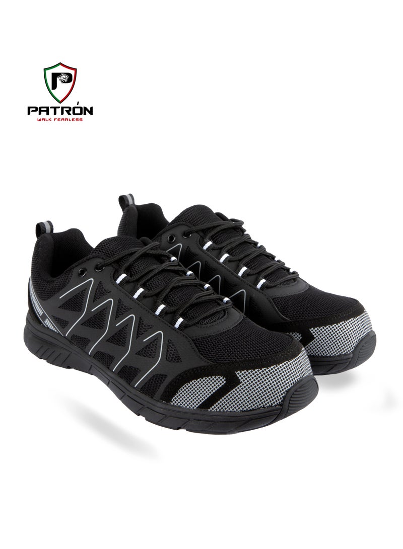 Patron RIDER | R66774 Slip, Shock, Chemical Resistant With Steel Toe Men Women Sports Safety Shoe - Image 1