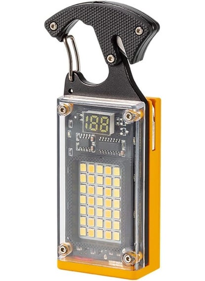 KEYOZA KEYOZA Hanging Led Flashlight Working Lamp Battery Operated Hiking Camping Lamps and Lantern Rechargeable Job Site Lighting for Car Repairing Camping Hunting Industrial  - Image 1