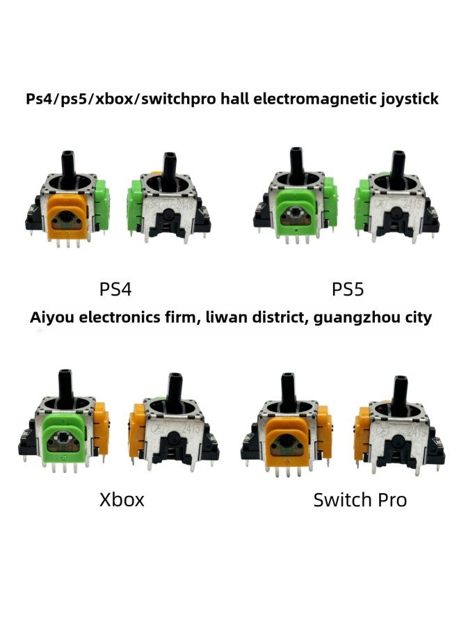 Original PS4/PS5 Hall Electromagnetic Joystick Xbox/NS Pro Three Generations Adjustable Hall 3D Joystick-Product Color:Xbox Hall Rocker  - Image 2
