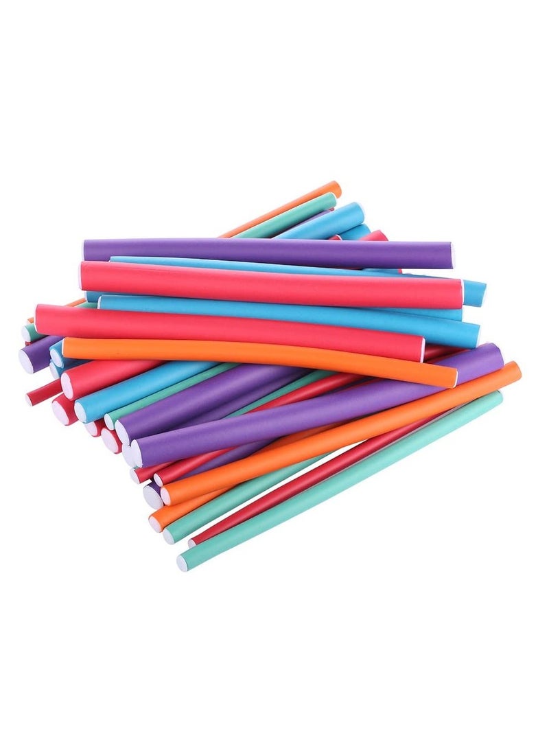 BLOOMING TIME 36-Piece Foam Twist Hair Curling Rollers - Image 1