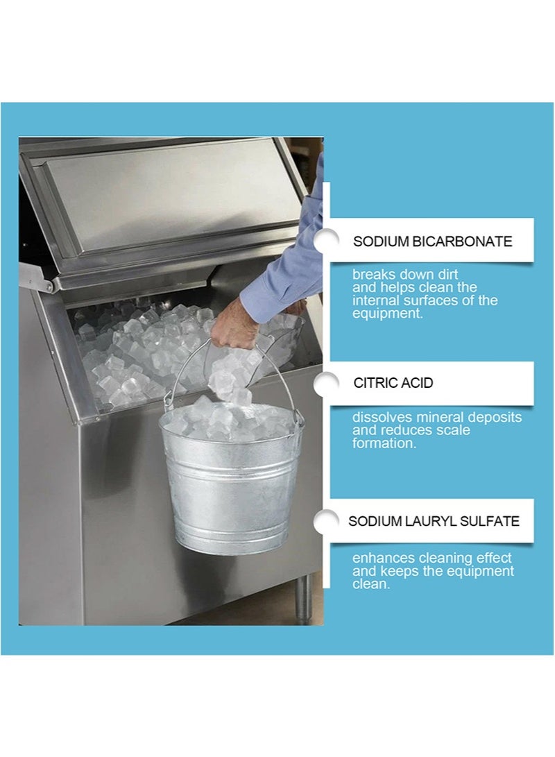 Jakehoe Ice Maker Cleaner Descaler，12 Ice Maker Cleaning Tablets，Helps Remove Hard Water And Mineral Deposits For Better Tasting Ice，Nickel Safe Descaler For All Ice Makers - Image 5