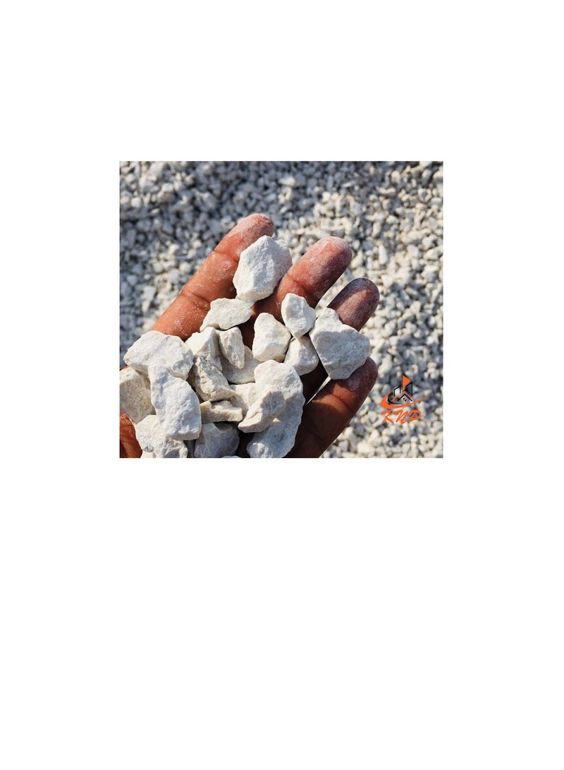 KNP Off White Gravel 1-2cm 20kg Bag - Image 2
