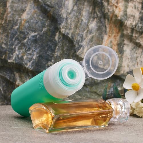 INSFIT 23 Pack Travel Bottles for Toiletries, TSA Approved Silicone Travel Size Toiletries with Toiletry Bag, BPA Free Leak Proof Refillable Travel Essentials for Liquids Shampoo Conditioner Lotion - Image 2