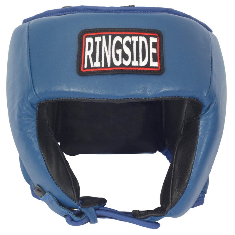 Ringside خوذة ملاكمة تشبه المنافسة بدون خدود، كبيرة، سوداء - Image 5