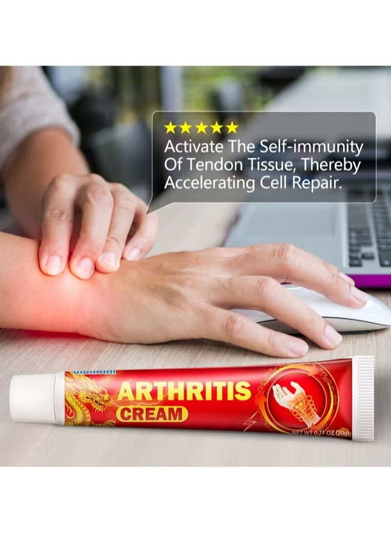 Sumifun Arthritis Joint Pain Relief Cream Hand Wrist Thumb Finger Muscle Sprain Knee Waist Ointment - Image 2