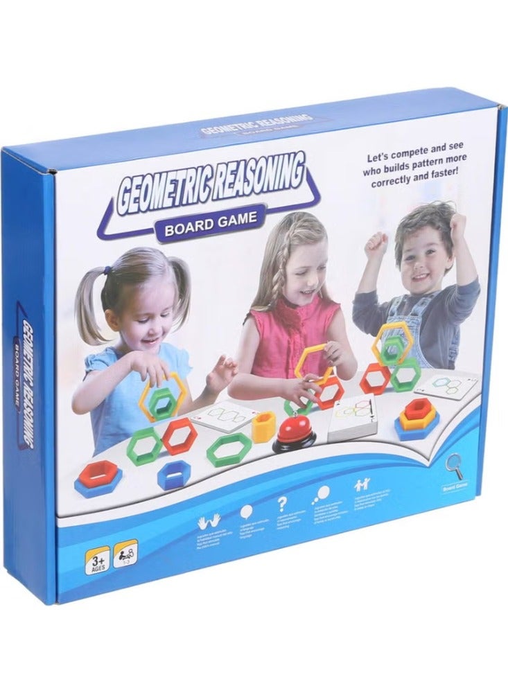 Dreamzon Geometric reasoning board game for kids - Image 1
