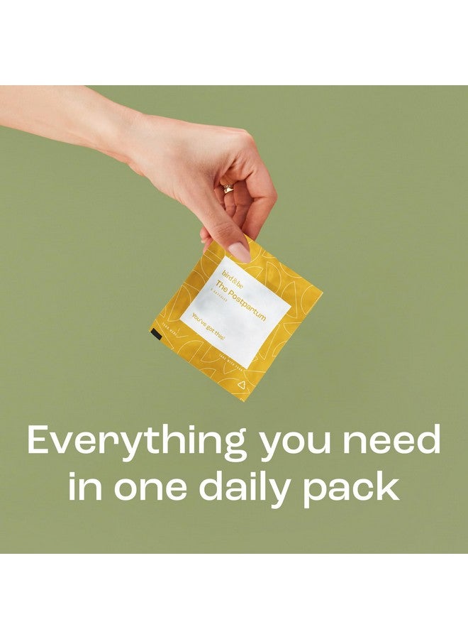 The Postpartum - Vitamins to Fuel Your Fourth Trimester - Formulated by Doctors with Nutrients to Support Hormones& Recovery - DHA (Omega-3), Iron, Choline, B12-30-Day Supply (HSA/FSA Eligible) - Image 5