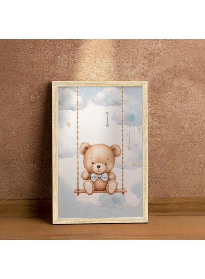 ArtX Wall Paintings For Kids Room, Wall Frame, Decoration Items, 12x18 inch (A3+) Size, Multicolor, Synthetic Wood, Set Of 2 - Image 4