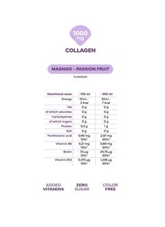 nano SUPPS Collagen Vibe Sugar Free - Mango Passion Furuit - (4 pcs)  - Image 3