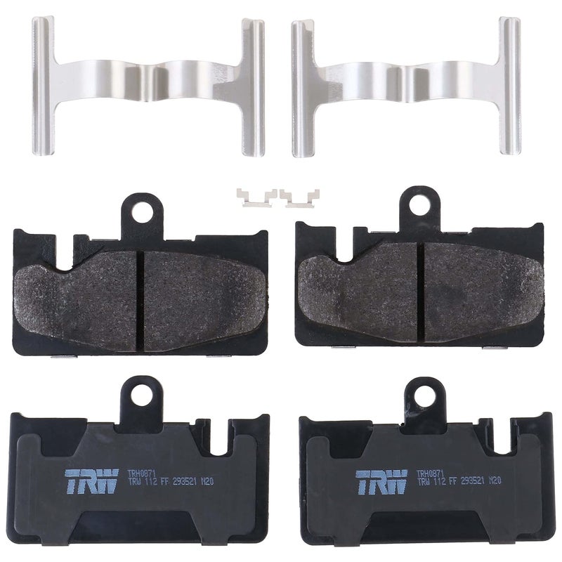 TRW Pro TRH0871 Disc Brake Pad Set For Lexus LS430 20012006 Rear