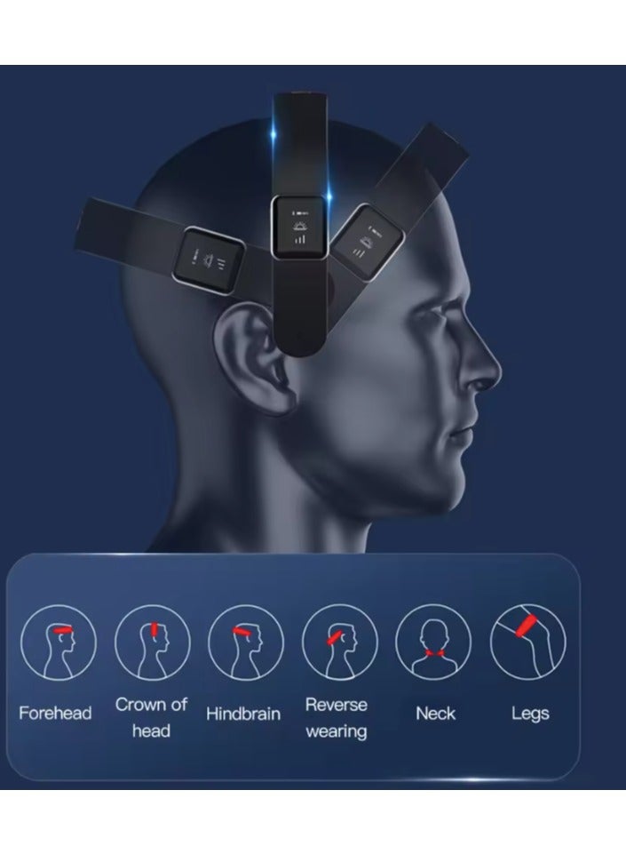 XII Head massage device Bluetooth Smart Headband for Headache Relief and Hair Loss Prevention - Image 3