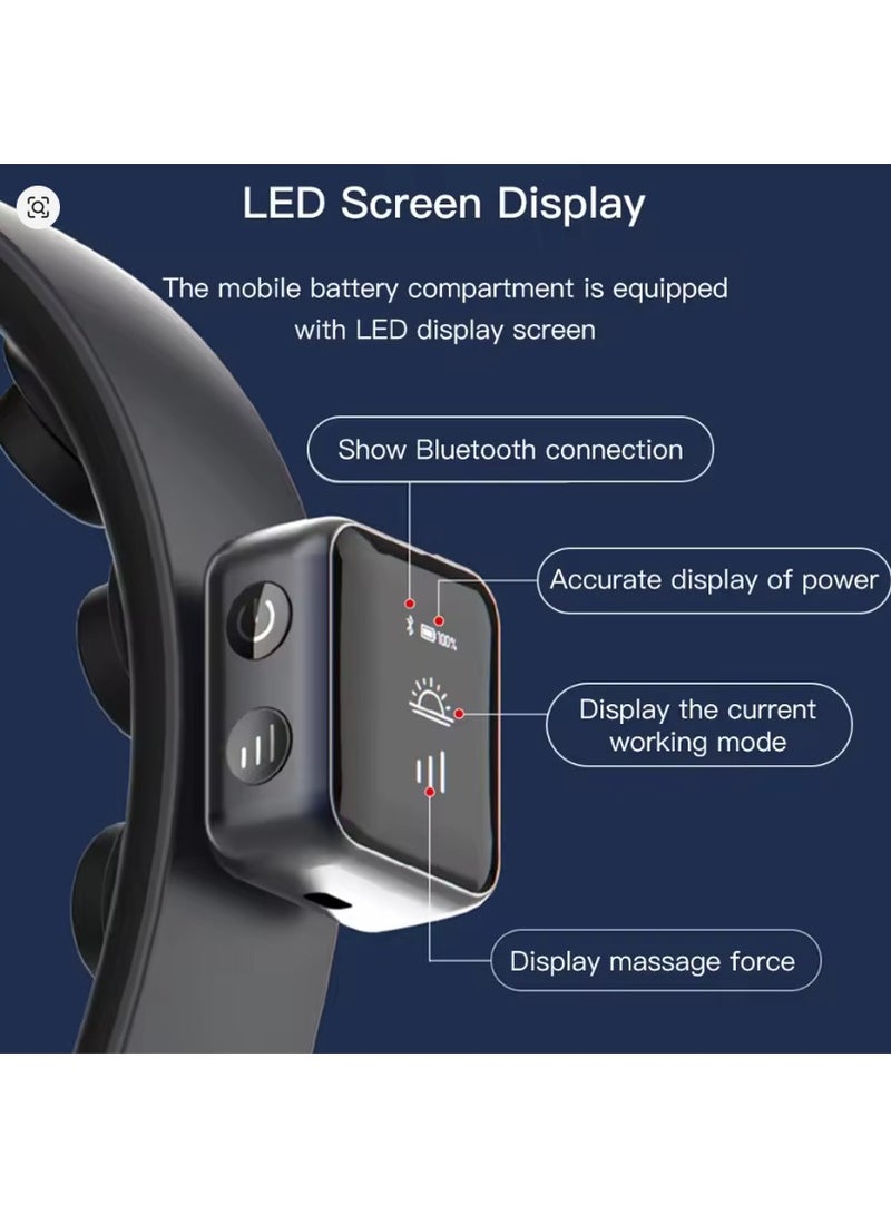 XII Head massage device Bluetooth Smart Headband for Headache Relief and Hair Loss Prevention - Image 4