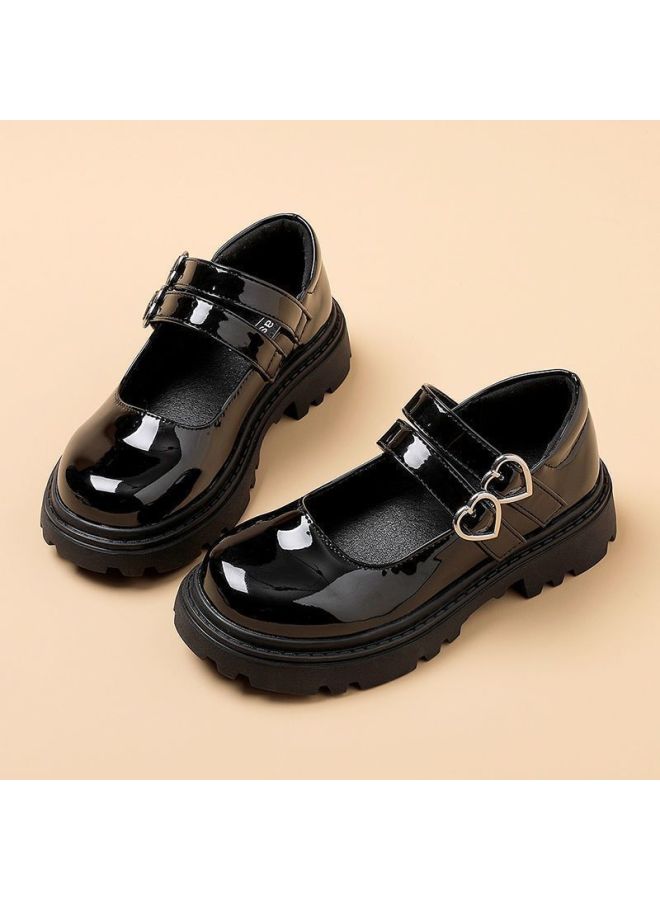 Girl's Leather Shoes Spring Autumn New Style Children Performance Shoes Black Dance Shoes Princess Shoes Big Girl Shoes - Image 3