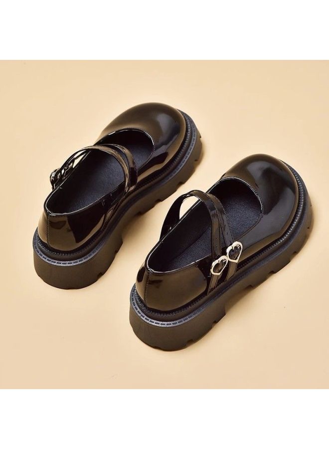 Girl's Leather Shoes Spring Autumn New Style Children Performance Shoes Black Dance Shoes Princess Shoes Big Girl Shoes - Image 4