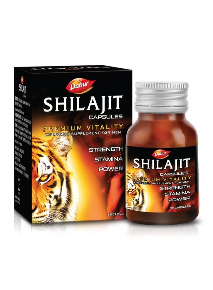 Dabur دابور شيلاجيت، 30 كبسولة