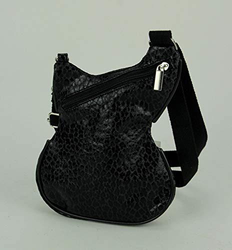 Things2Die4 Superstar Rock Star Electric Guitar Crossbody Purse Black Small - Image 3