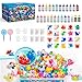 Kiditos Magic Water Elf Toy KitSquishies for Kids 25 Gels 20 Molds Magic Gel Water Pets Sensory Toy Fun DIY Craft Kit Party Favors Birthday Christmas Gifts for Kids Ages 3 - Image 3