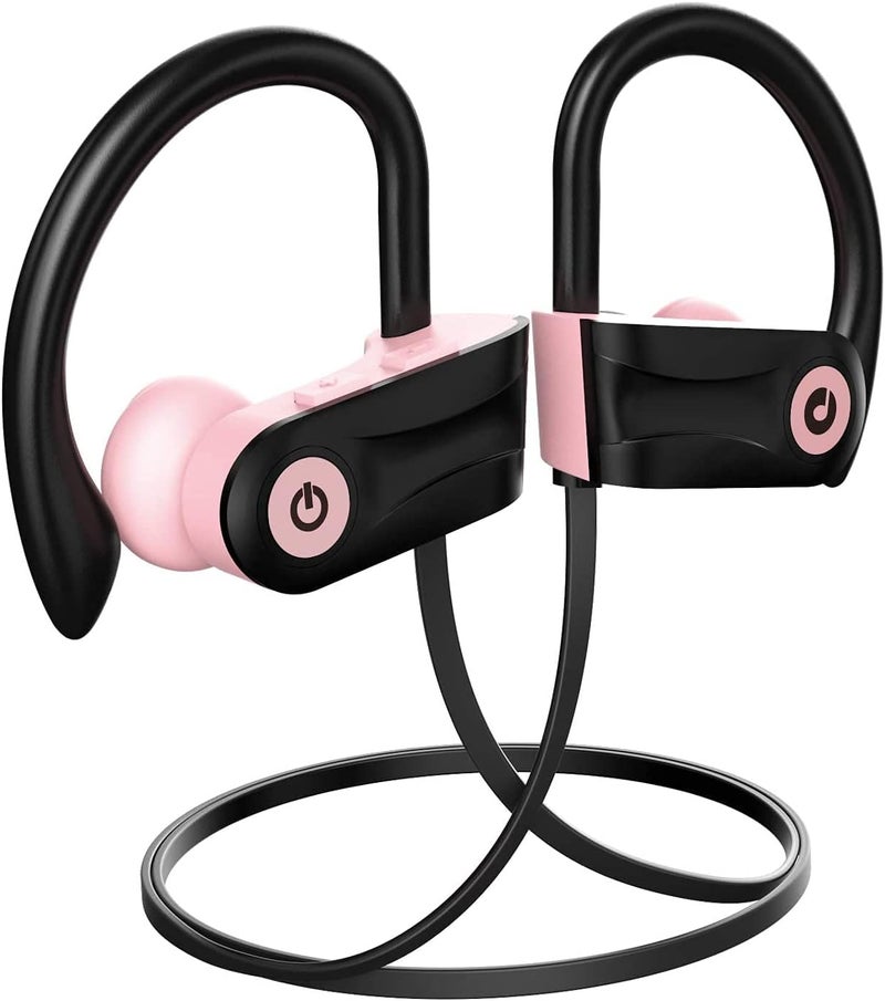 Otium Bluetooth Headphones Wireless Earbuds Headsets Wireless Earbuds Bluetooth Earphones IPX7 Waterproof 15 Hours Playtime Running Sports Workout - Image 1