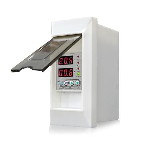 amiciSmart Automatic Over/Under Voltage and Over Load Protection (Adjustable Setting) with Auto Re-connect LED Display Standard Din-Rail Mounted Single Phase 220V, 63A (13.8kW) - Image 5