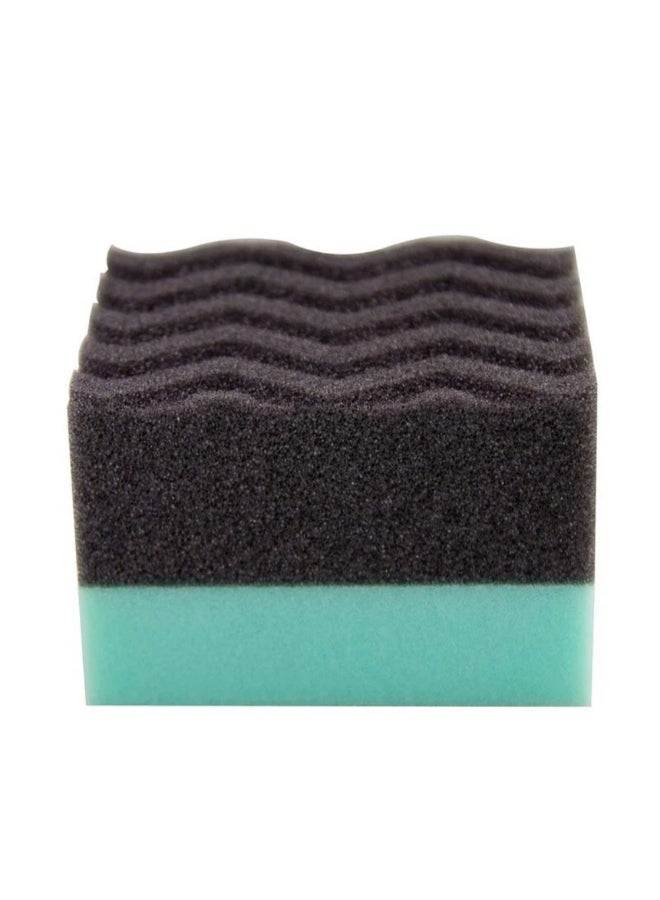 Chemical Guys DuraFoam Large Tyre Dressing Applicator Pad Black and Blue 4 x 4 Inch 7000411 - Image 2