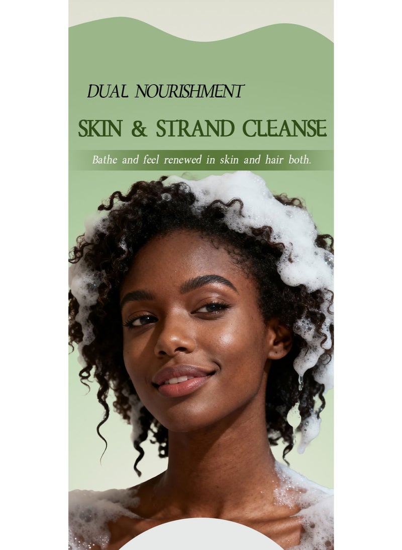 FORMBO's newly upgraded pine rosemary soap is perfect for shampooing, bathing, and two-in-one use. - Image 5