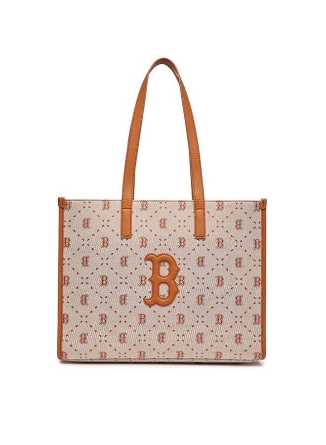 MLB Women's Large-Capacity Bag All-Match Canvas Bag Commuter Shoulder Bag Student Tote Bag - Image 2