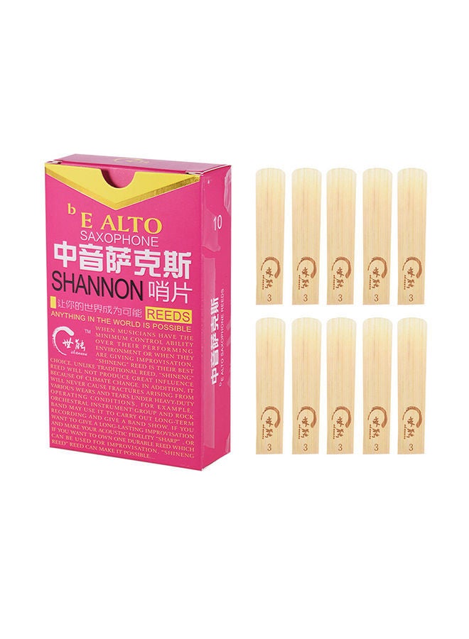 NIBEMINENT 10-Piece Elementary Saxophone Reed Set  - Image 3